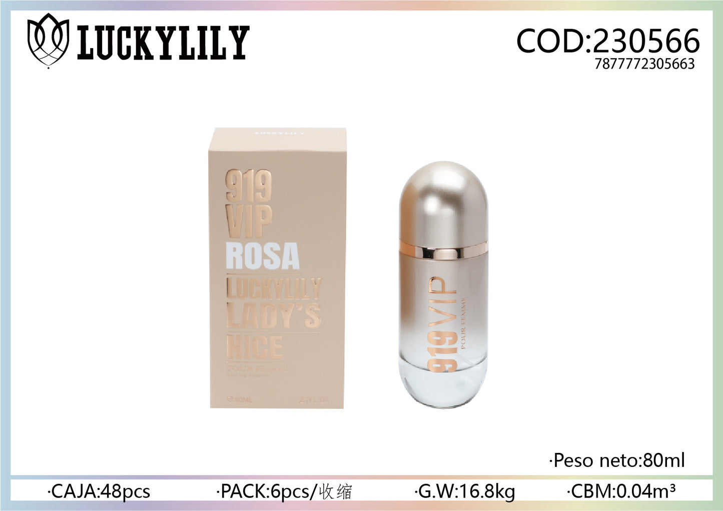 919 VIP Rosa (12pz)