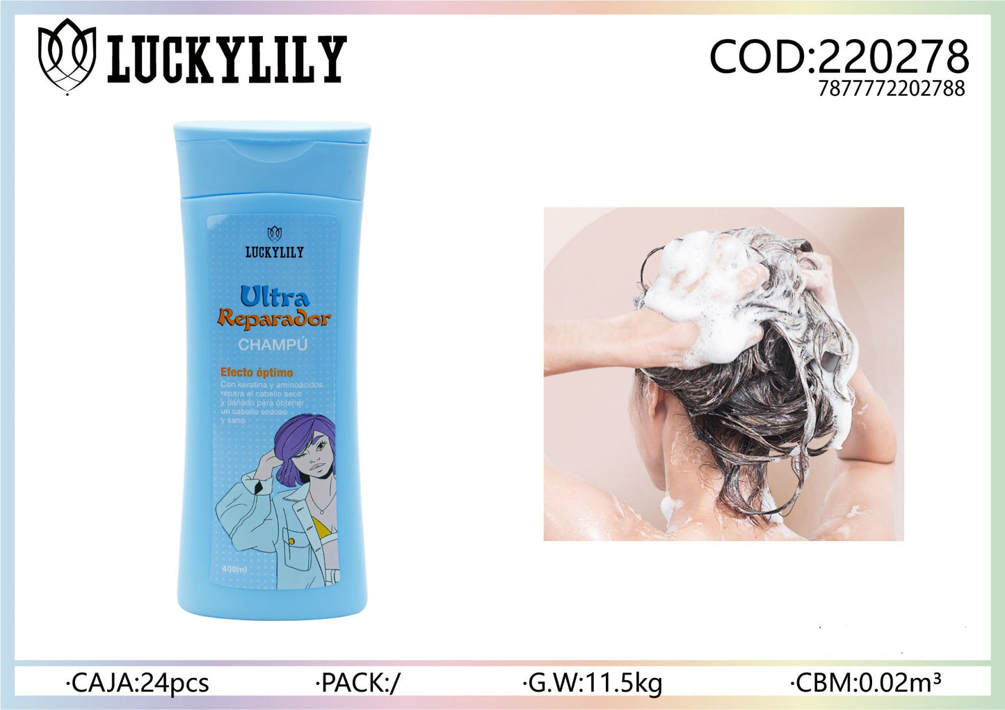 Champú Ultra Reparador (12pz)