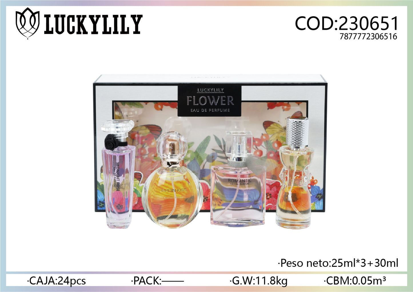 SET DE PERFUMES (6pz)
