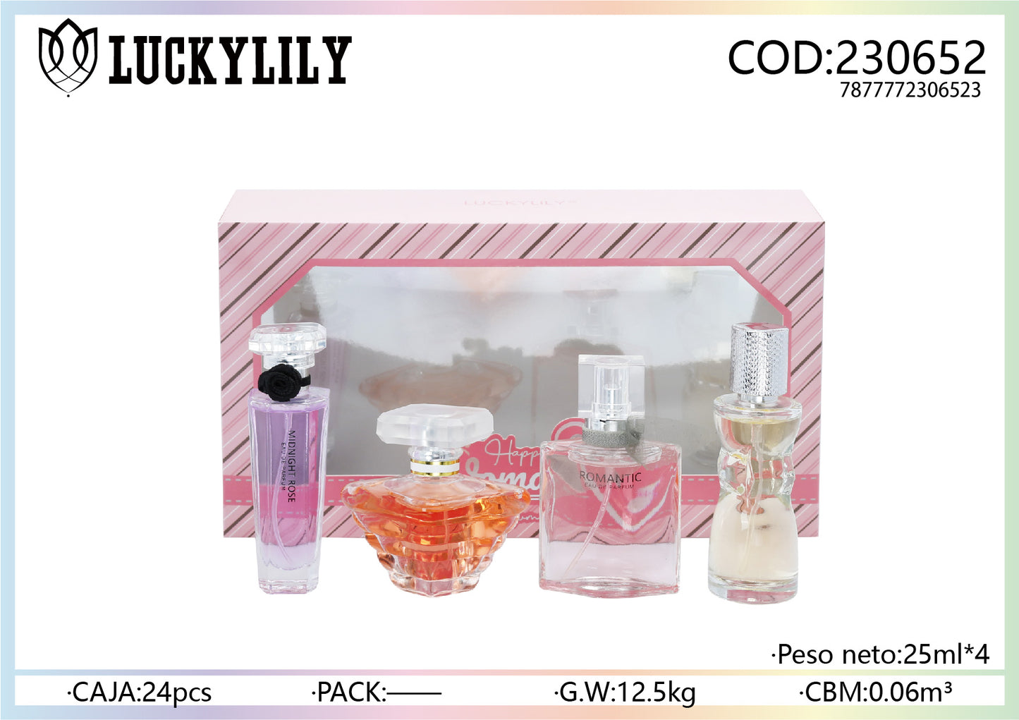 SET DE PERFUMES (6pz)