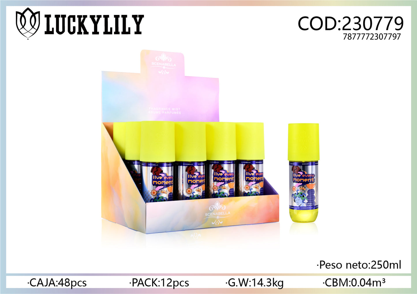 Body Mist Live Every Moment (12pz)