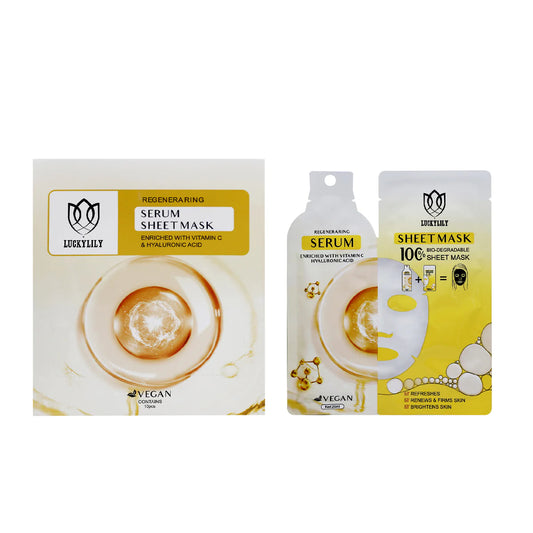 Serum + Mascarilla hidratante de VC & ácido hialuronico