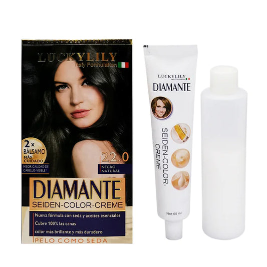 Tinte para el Cabello DIAMANTE #22.0 Negro Neutral