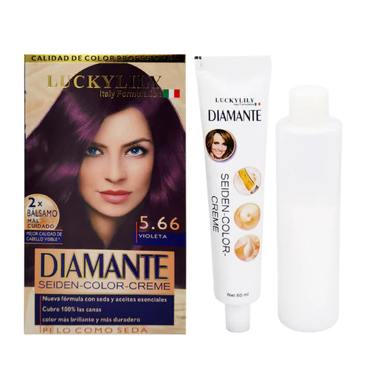 Tinte para el Cabello DIAMANTE #5.66 Violeta