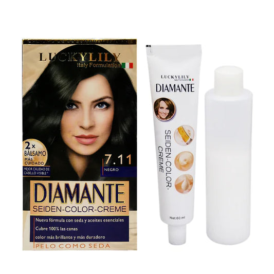 Tinte para el Cabello DIAMANTE #7.11 Negro