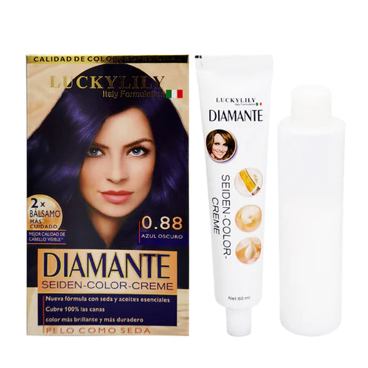 Tinte para el Cabello DIAMANTE #0.88 Azul Oscuro