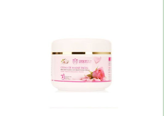 Crema de Masaje Facial de Rosas