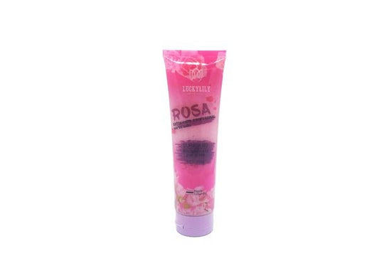 Exfoliante sal de baño de Rosa