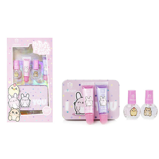 Kit de Maquillaje Básico para niñas I Love You