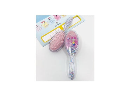 Cepillo Ovalado de Sirena con Glitter