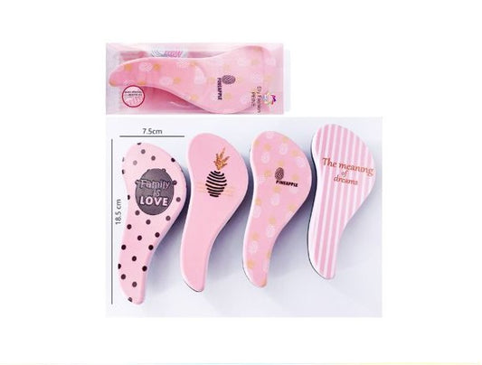Cepillo Estampado Rosa