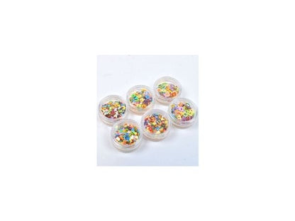 Decoración Uñas Postizas Multicolores