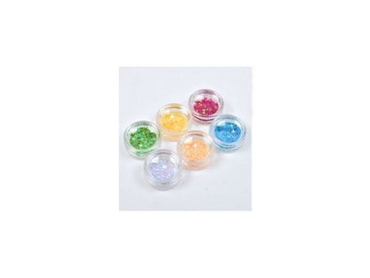 Decoración para Uñas Postizas 6 Colores.
