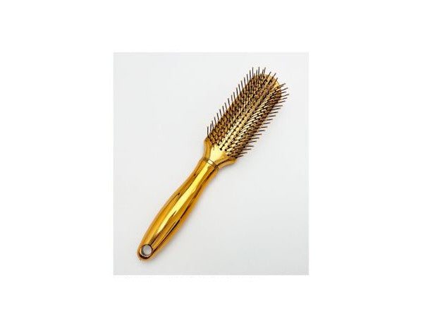 Cepillo Rectangular Color Dorado