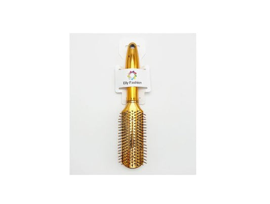 Cepillo Rectangular Color Dorado