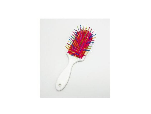 Cepillo Semi Ovalado con Cerdas de Colores