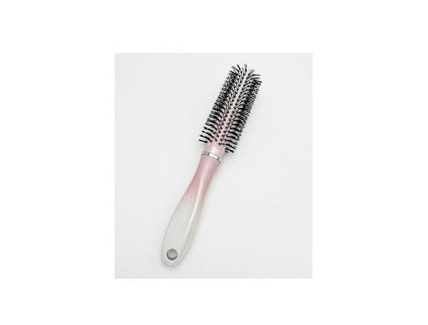 Cepillo Redondo Color Perlado Rosa Multi Cerdas