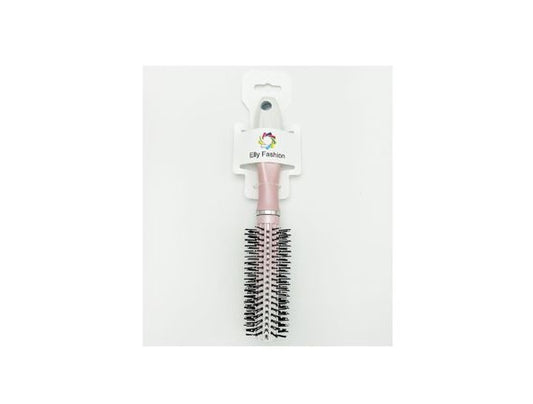 Cepillo Redondo Color Perlado Rosa Multi Cerdas