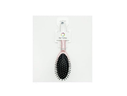 Cepillo Circular Perlado Rosa