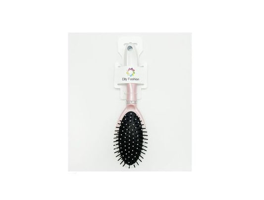 Cepillo Circular Perlado Rosa