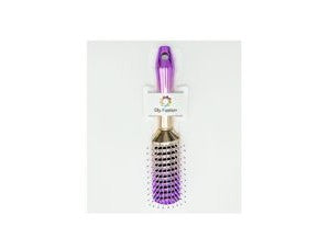 Cepillo Rectangular Color Violeta Degradado.