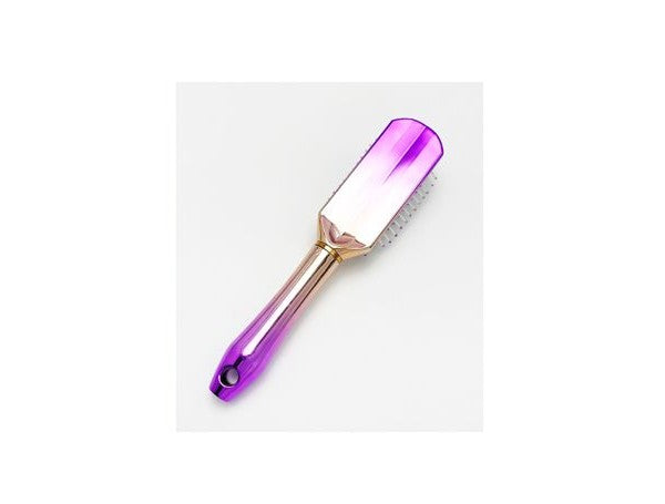 Cepillo Semi Rectangular Color Violeta Degradado.