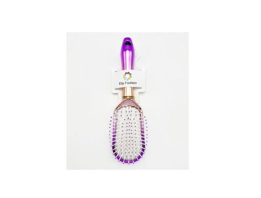 Cepillo Semi Circular Color Violeta Degradado.