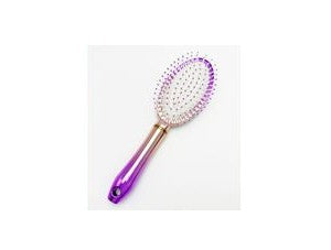 Cepillo Circular Color Violeta Degradado.