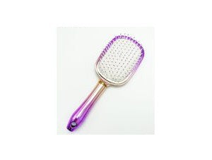 Cepillo  Semi Cuadrado Color Violeta Degradado.