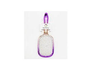Cepillo  Semi Cuadrado Color Violeta Degradado.