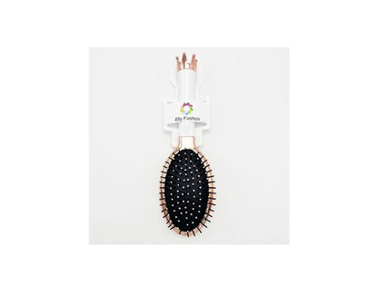 Cepillo Circular Color Bronce Con Mango de Corona.